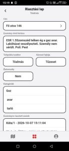 Riasztási lap 1