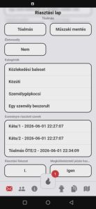 Riasztási lap