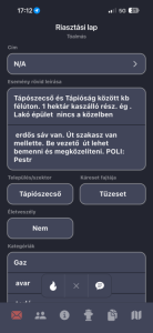 Riasztási lap