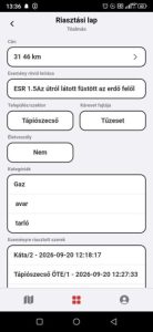 Riasztási lap